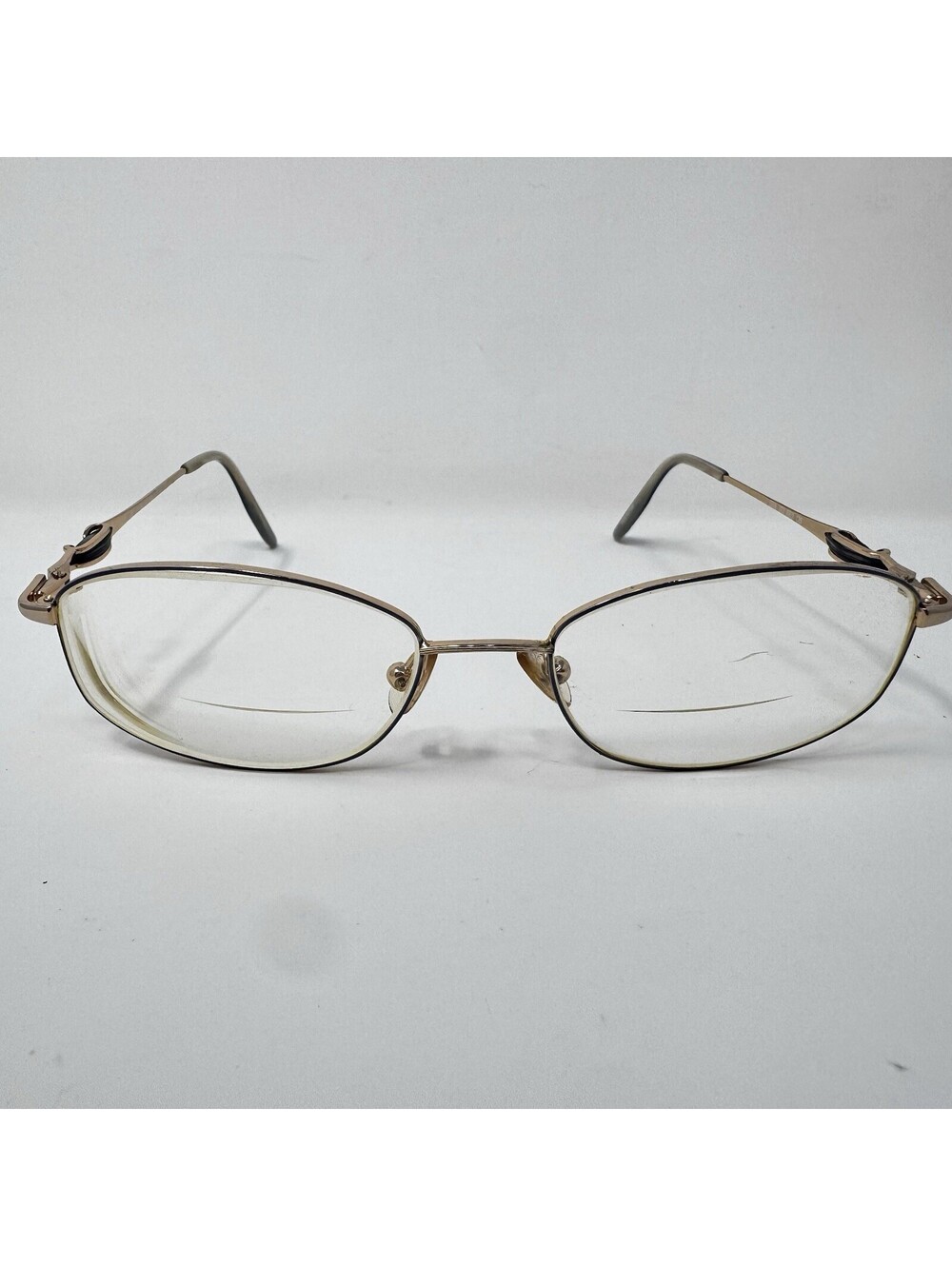 Saks Fifth Avenue S5A 172 FR3 Gold Eyeglass Frames 53-17-135